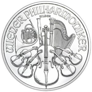 1 OUNCE AUSTRIAN SILVER PHILHARMONIC (RANDOM YEAR)
