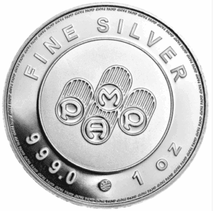 1 OUNCE PAMP SILVER ROUND