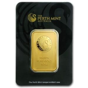 10 OUNCE PERTH MINT GOLD BAR