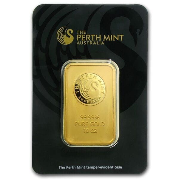 10 OUNCE PERTH MINT GOLD BAR