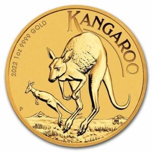 1 OUNCE AUSTRALIAN GOLD KANGAROO (RANDOM YEAR)