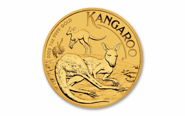 1 OUNCE AUSTRALIAN GOLD KANGAROO 2025