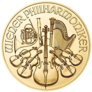 1 OUNCE GOLD AUSTRIAN PHILHARMONIC (RANDOM YEAR)