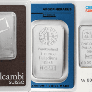 1 OUNCE PALLADIUM BAR (DEALERS CHOICE)