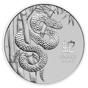 1 OUNCE PLATINUM AUSTRALIAN LUNAR YEAR OF THE SNAKE 2025
